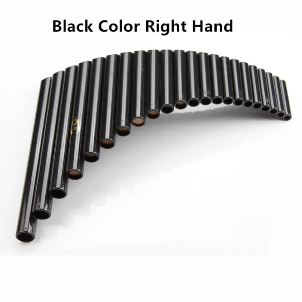 TsoLay Anfängerflöte 22 Pfeifen Panflöte ABS Flöte Piccoloflöte Panflöte G-Taste Schwarze Farbe Musikinstrumente Stimmbare Flauta Xiao Ideal zum Spielen Musikinstrument