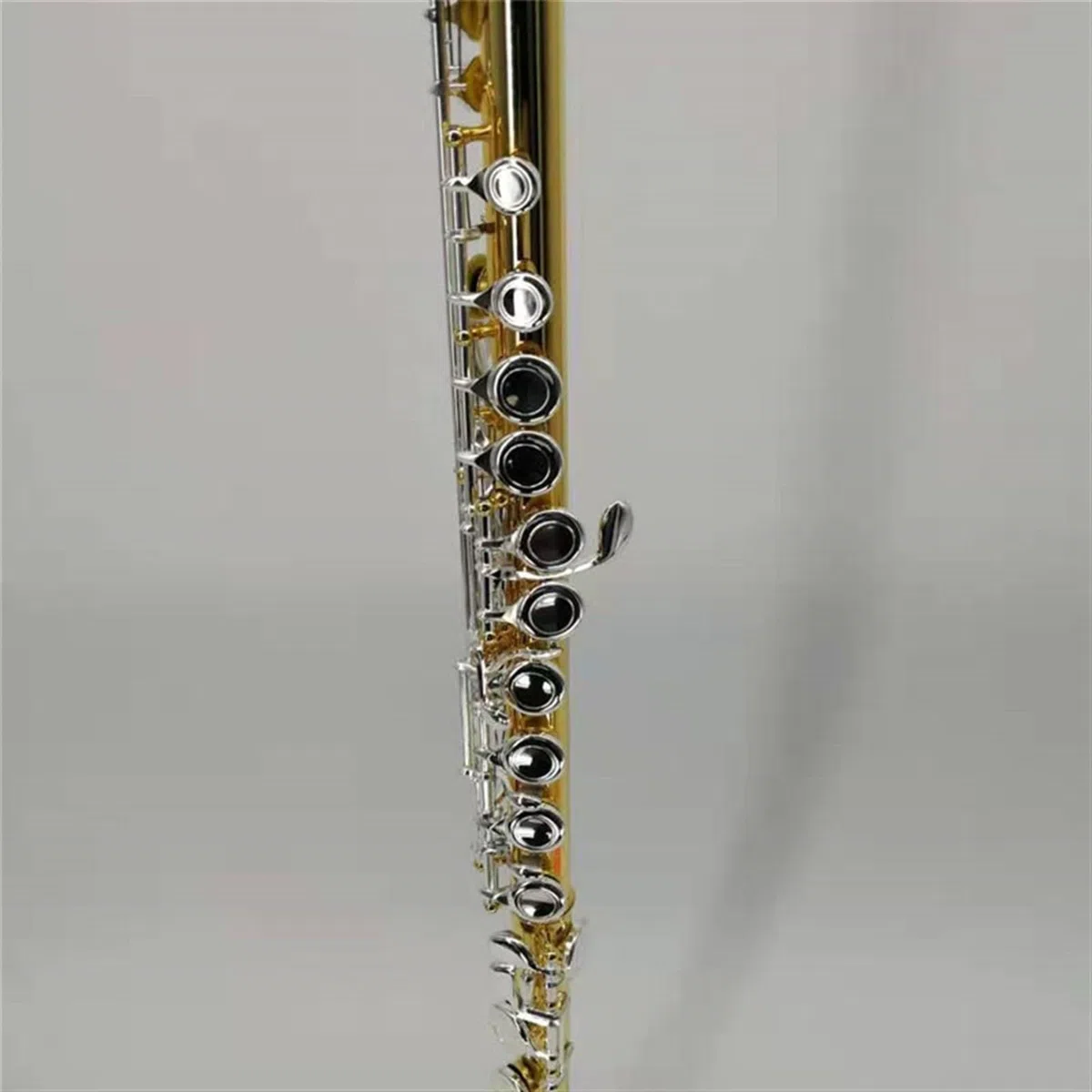 Vergoldete Flöte Mit 16 Löchern, Geschlossenem Loch Und Offenem Loch Sowie E-Klappenflöte Flöteninstrument (Color : Golden 16-hole closed cell)