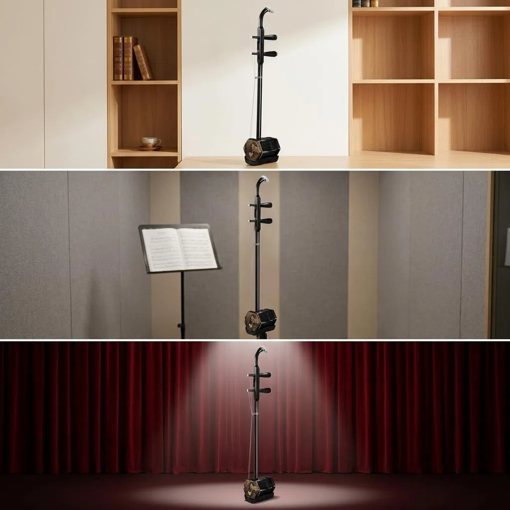Erhu, Chinesische Zweisaitige, style to 1