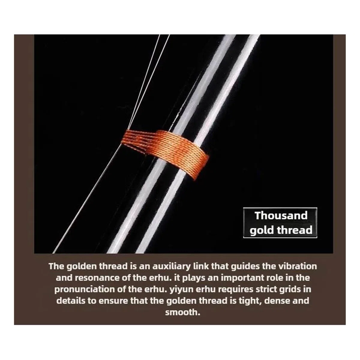 Erhu Handgefertigtes Traditionelles Erhu Musikinstrument Mit 2 Saiten