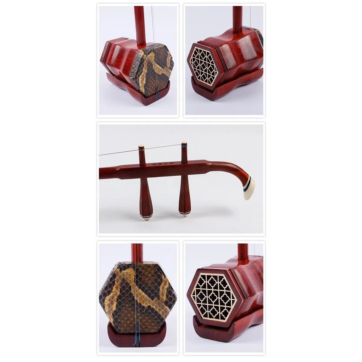 Erhu Anfänger Palisander Erhu Sechseckig