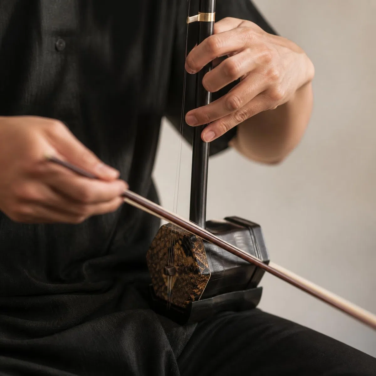 Erhu, Chinesische Zweisaitige, style to 1