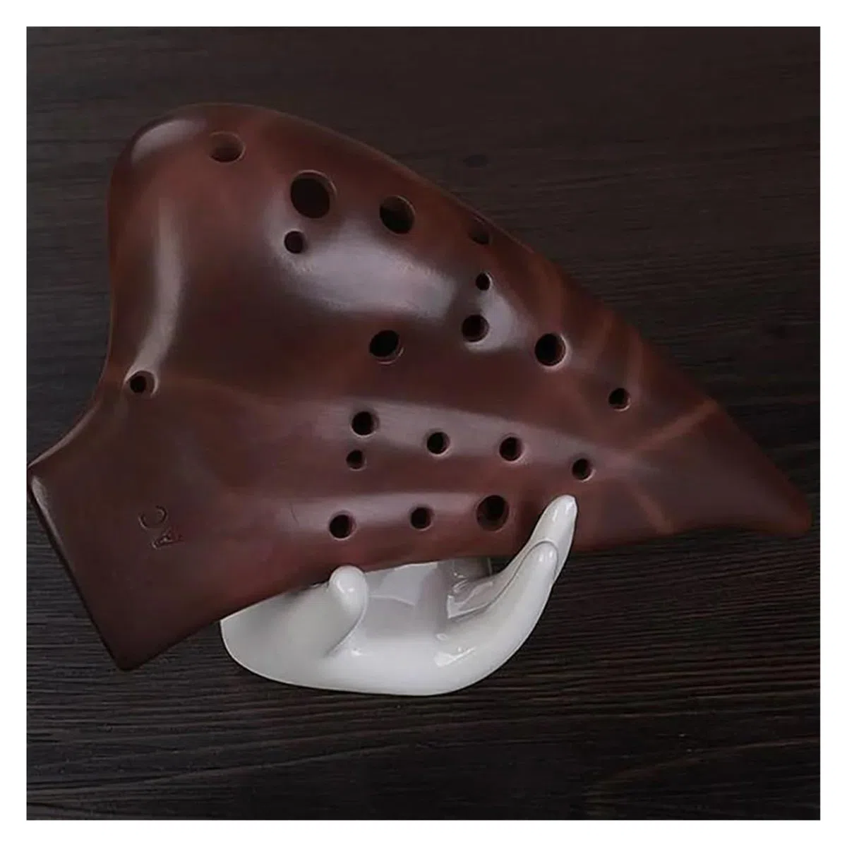 Okarina Keramik-Okarina Triple Ocarina Professional Instruments bietet Zubehör Ocarina of Time (Color : Three-tube BC bass C)