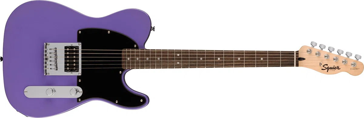Squier Sonic Esquire H IL Ultraviolet - E-Gitarre