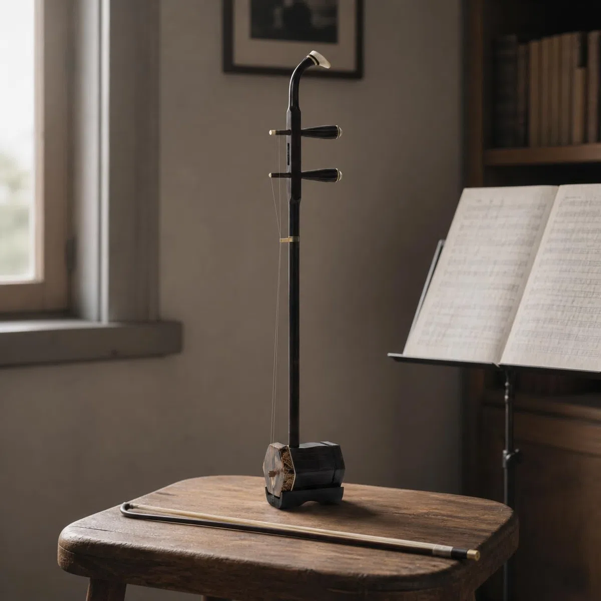 Erhu, Chinesische Zweisaitige, style to 1