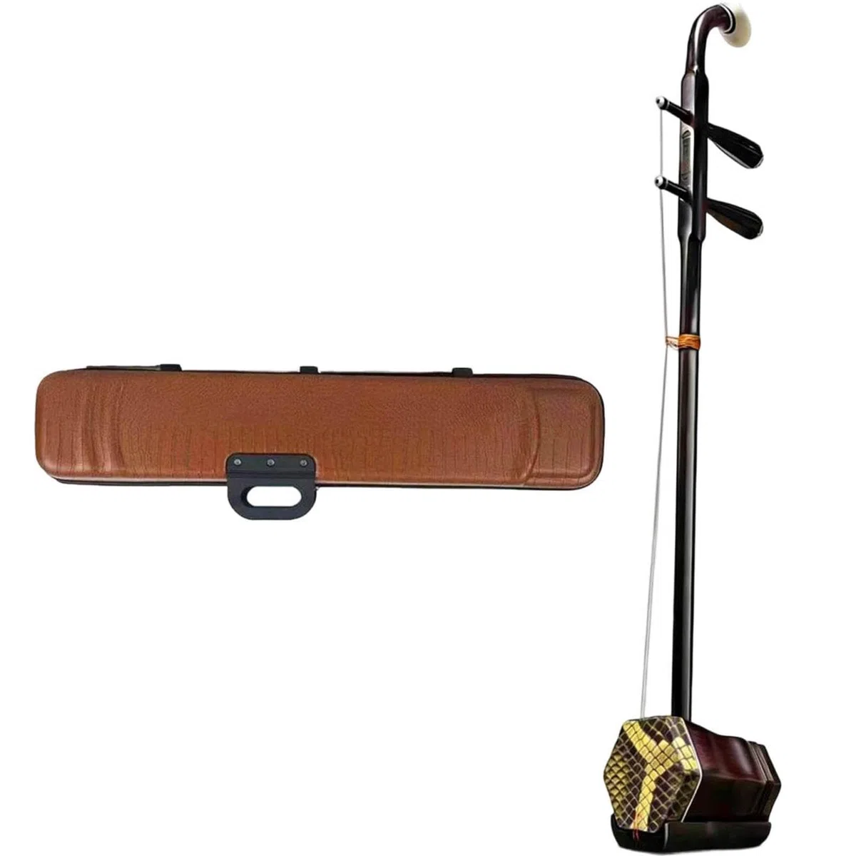 Erhu Musikinstrumente Professionelle Leistung Ebenholz Erhu