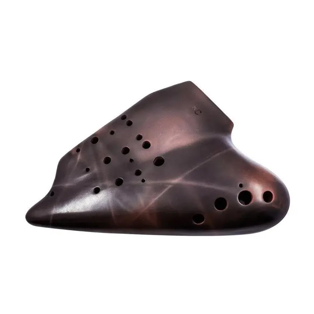 Okarina Keramik-Okarina Triple Ocarina Professional Instruments bietet Zubehör Ocarina of Time (Color : Three-tube BC bass C)