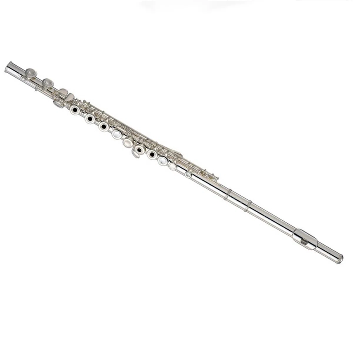 Standard-Einsteigerprofi-Flötenmusikinstrument Für Erwachsene Und Kinder, Universalflöte Mit Geteilter E-Klappe Flöteninstrument
