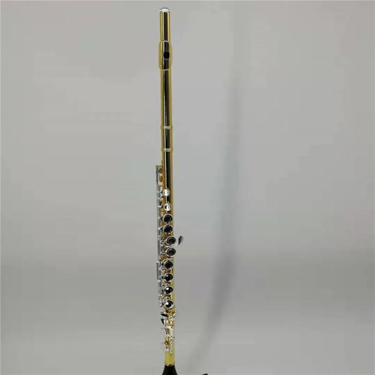 Vergoldete Flöte Mit 16 Löchern, Geschlossenem Loch Und Offenem Loch Sowie E-Klappenflöte Flöteninstrument (Color : Golden 16-hole closed cell)