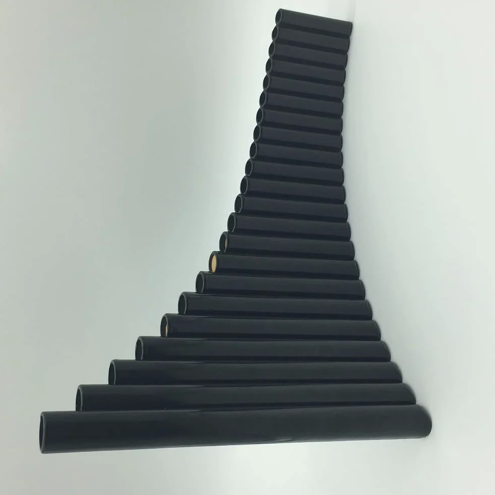 TsoLay Anfängerflöte 22 Pfeifen Panflöte ABS Flöte Piccoloflöte Panflöte G-Taste Schwarze Farbe Musikinstrumente Stimmbare Flauta Xiao Ideal zum Spielen Musikinstrument