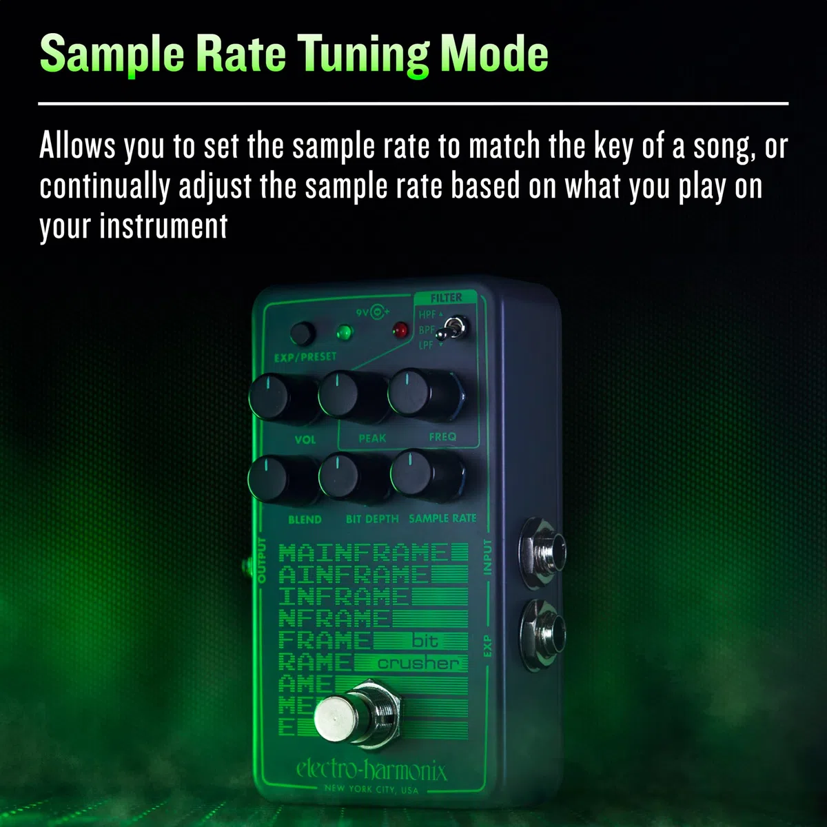 Electro Harmonix Mainframe Bit Crusher