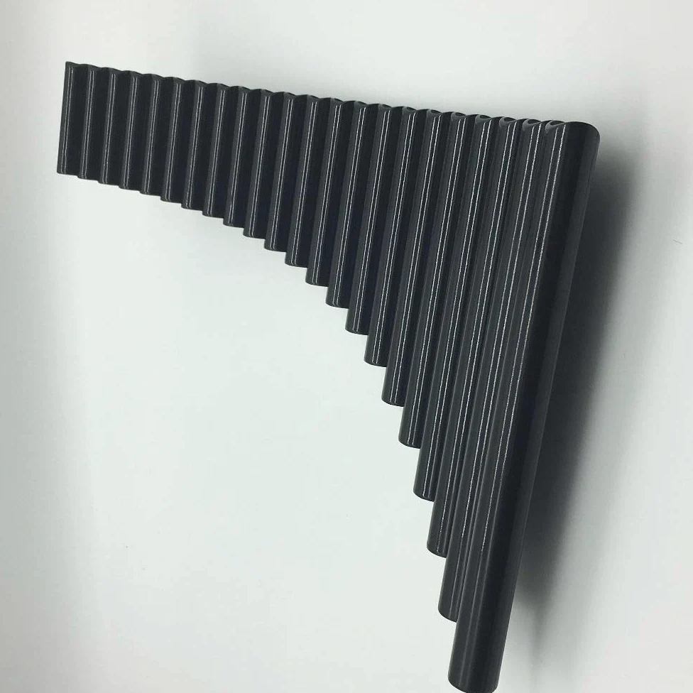 TsoLay Anfängerflöte 22 Pfeifen Panflöte ABS Flöte Piccoloflöte Panflöte G-Taste Schwarze Farbe Musikinstrumente Stimmbare Flauta Xiao Ideal zum Spielen Musikinstrument