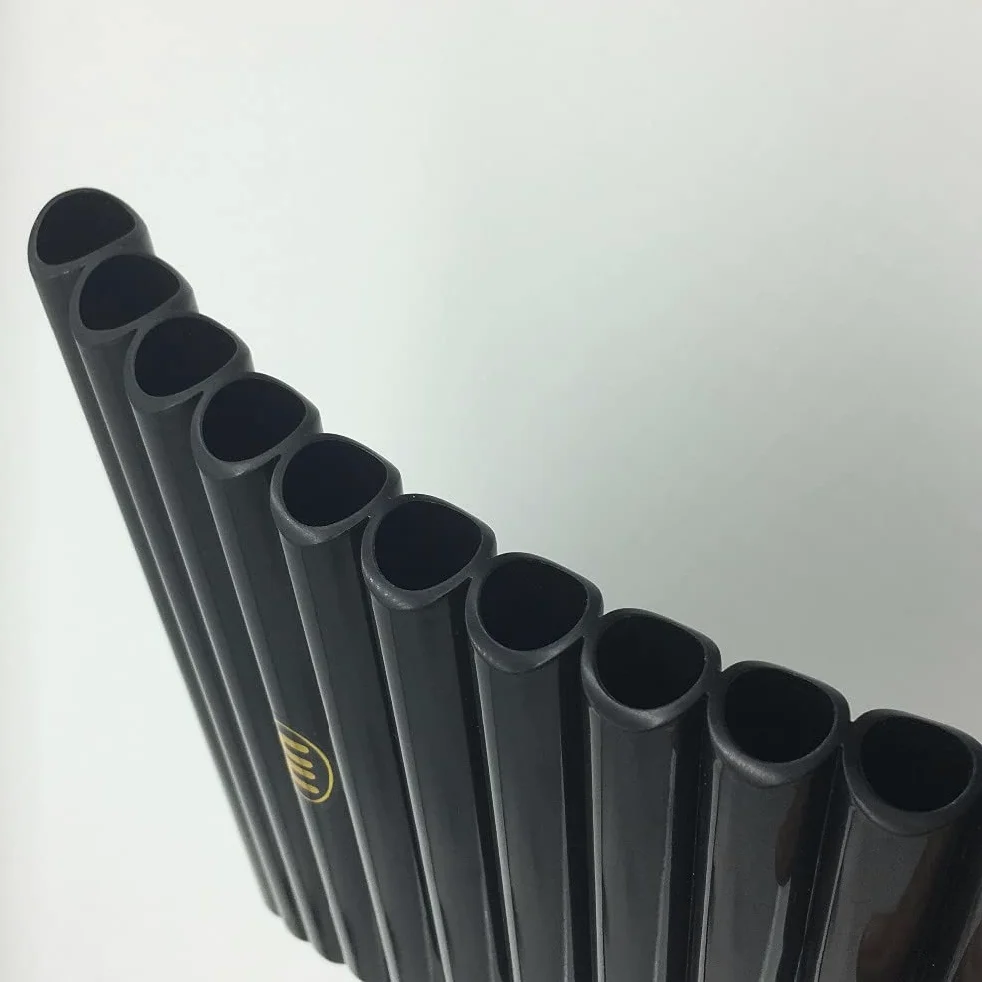 TsoLay Anfängerflöte 22 Pfeifen Panflöte ABS Flöte Piccoloflöte Panflöte G-Taste Schwarze Farbe Musikinstrumente Stimmbare Flauta Xiao Ideal zum Spielen Musikinstrument