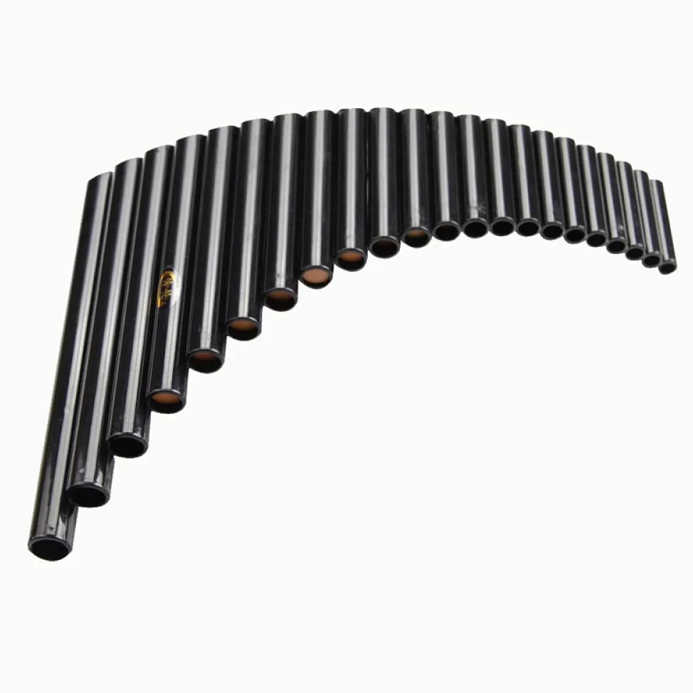 TsoLay Anfängerflöte 22 Pfeifen Panflöte ABS Flöte Piccoloflöte Panflöte G-Taste Schwarze Farbe Musikinstrumente Stimmbare Flauta Xiao Ideal zum Spielen Musikinstrument