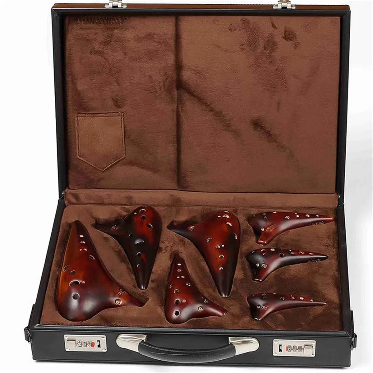 12-Loch Ocarina Siebenteiliges Set Ocarina Professionelles Musikinstrument Mini Ocarina Professionelles Ocarina-Instrument