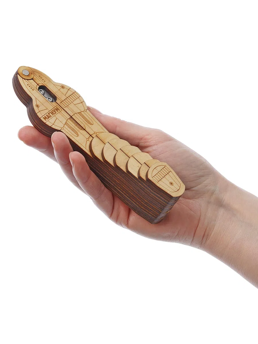 Maultrommel von D.Glazyrin/Magnum (in Holzkoffer) – Professionelles Mundmusikinstrument (Kieferharfe), schöner Klang, hervorragende Qualität, original russische Maultrommel (Kieferharfe,