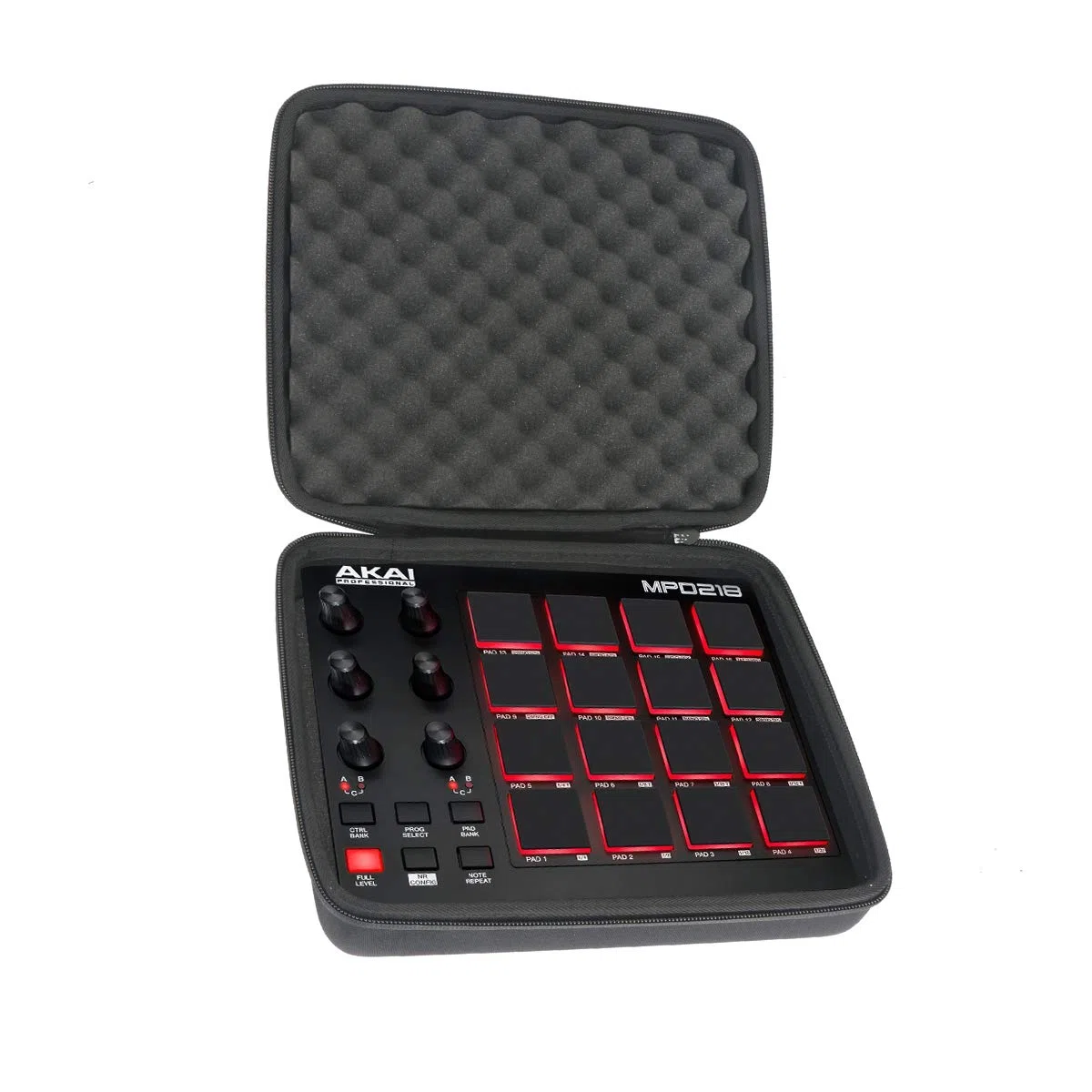 co2CREA Hart Reise Schutz Hülle Etui Tasche für AKAI Professional MPD218 MIDI Pad Controller(Nur hülle, Enthält keine Ausrüstung)