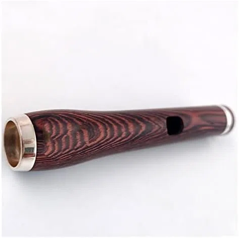 Flötenmusikinstrument, Dalbergia-Holz, Piccolo, C-Taste, Kupfernickel, Halbgroße Flöte, Versilbertes Korpusmaterial,outstanding78