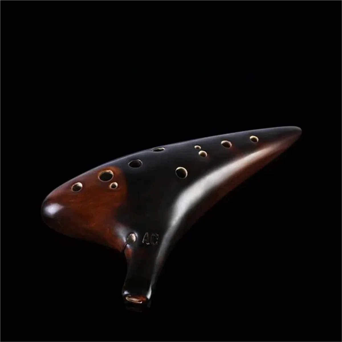 Siebenteiliges Set Mit Aluminiumbox, Professionelle Keramik-Okarina, Musikinstrumente, 12-Loch-Okarina Professionelles Ocarina-Instrument